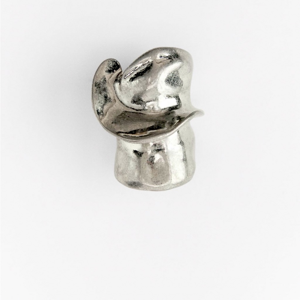 Zara silver ring.